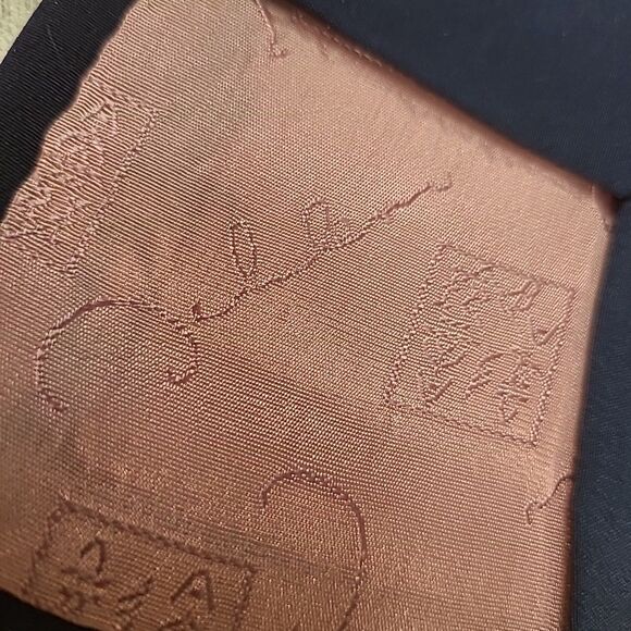 John Lennon Artworks John and Yoko Two Is One Mens Silk Necktie VGC - Picture 5 of 7